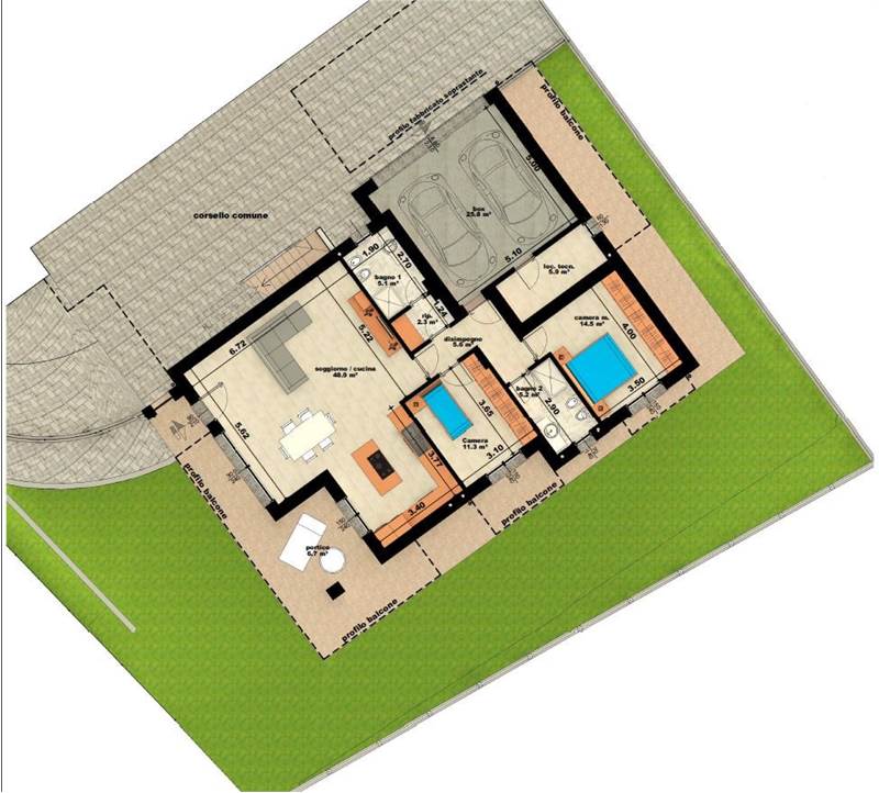 planimetria appartamento/box