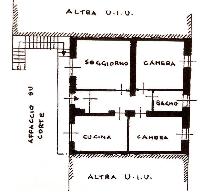 planimetria piano primo